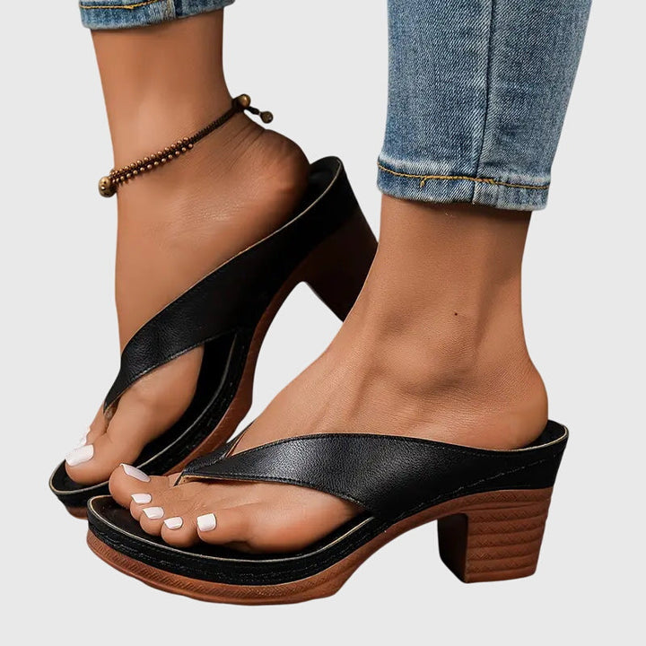 Women's Orthopedic Sandals with Ergonomic Footbed and Shock-Absorbing Sole