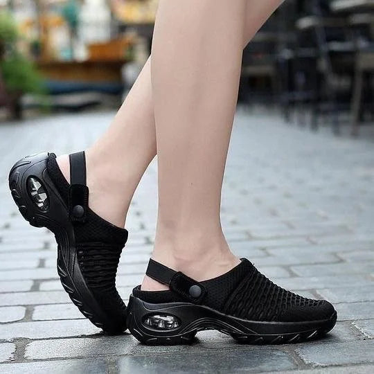 Women's Sneakers with Air Cushion Sole and Orthopedic Design