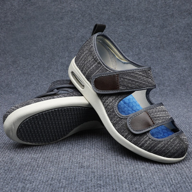 Men's Orthopedic Shoes with Wide Fit and Adjustable Straps