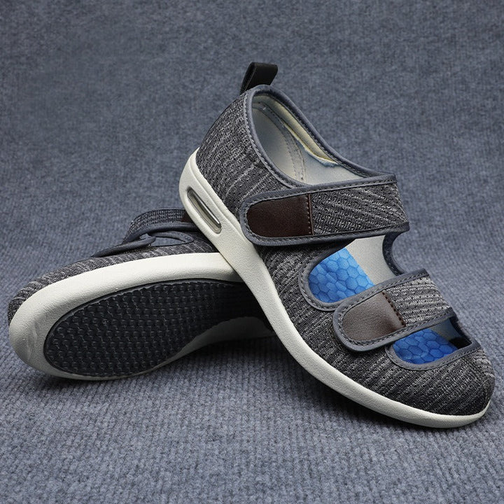 Men's Orthopedic Shoes with Wide Fit and Adjustable Straps