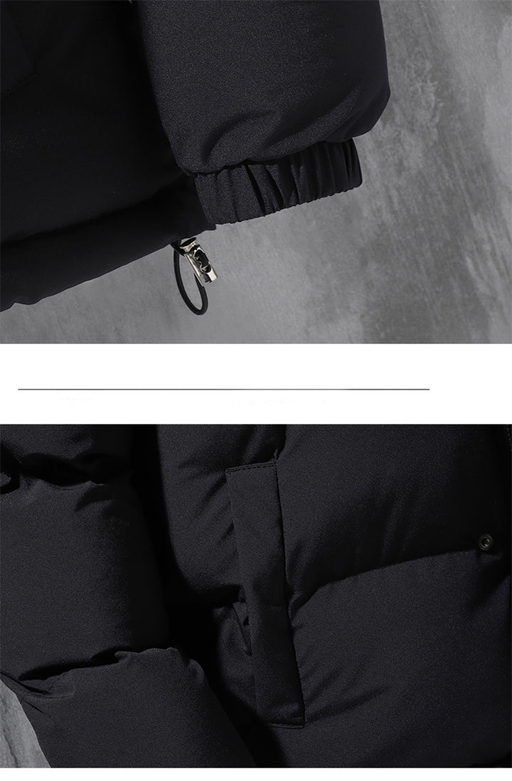 Men's hooded puffer jacket