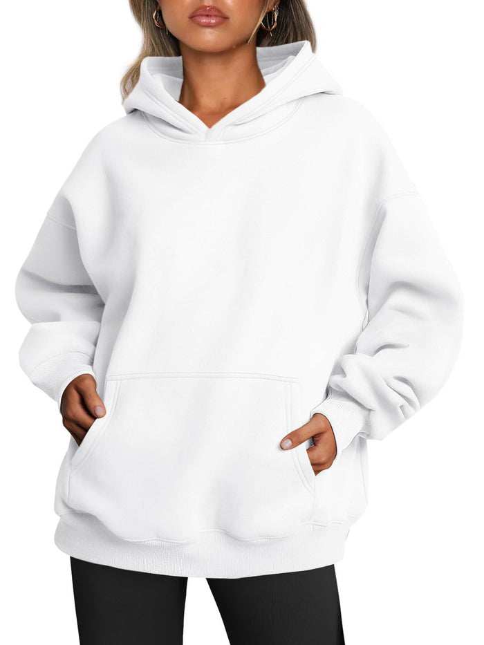 Harper | Oversized Fleece Lined Hoodie with Kangaroo Pocket
