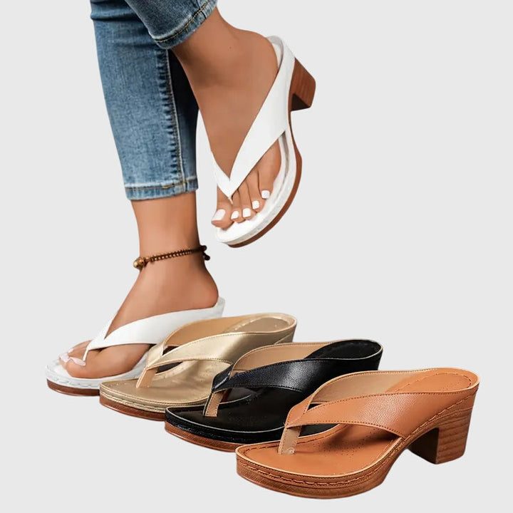 Women's Orthopedic Sandals with Ergonomic Footbed and Shock-Absorbing Sole