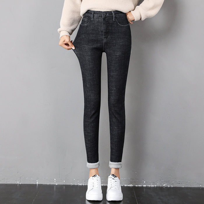 Madison | Fleece-Lined Skinny Jeans for Winter