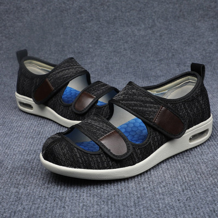 Men's Orthopedic Shoes with Wide Fit and Adjustable Straps