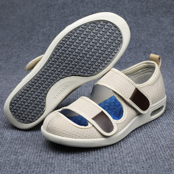 Men's Orthopedic Shoes with Wide Fit and Adjustable Straps