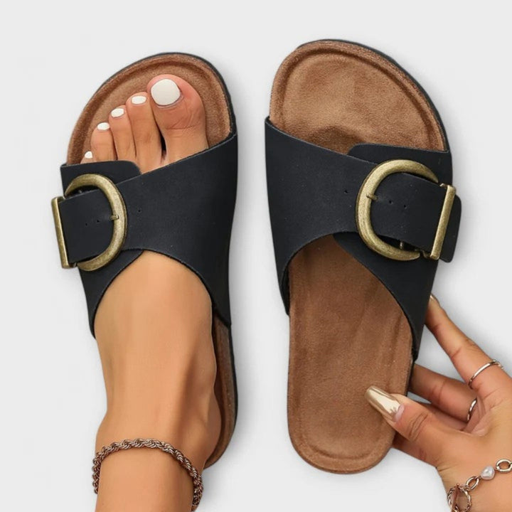 Women's Orthopedic Adjustable Sandals with Cushioned Soles and Arch Support