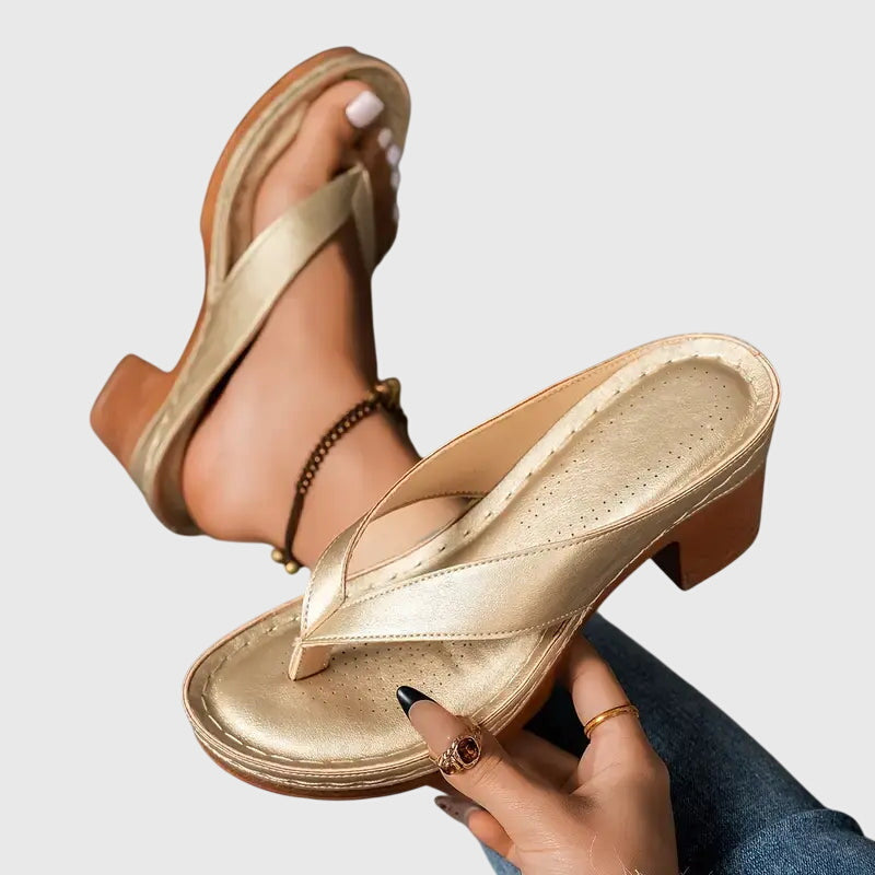 Women's Orthopedic Sandals with Ergonomic Footbed and Shock-Absorbing Sole