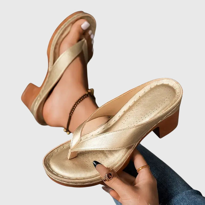 Women's Orthopedic Sandals with Ergonomic Footbed and Shock-Absorbing Sole