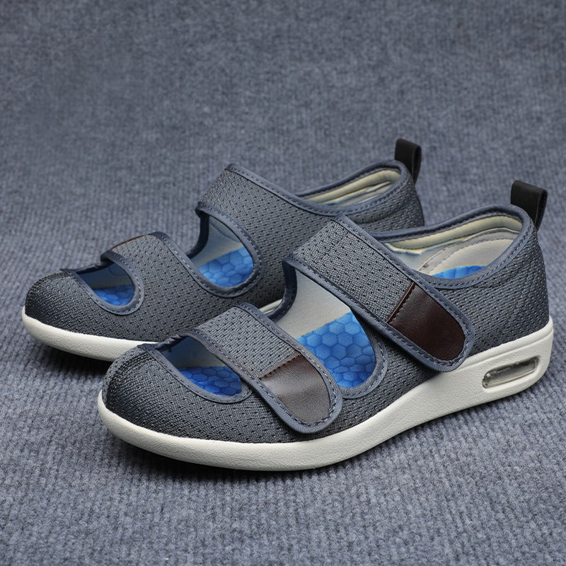 Men's Orthopedic Shoes with Wide Fit and Adjustable Straps