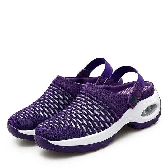 Women's Sneakers with Air Cushion Sole and Orthopedic Design