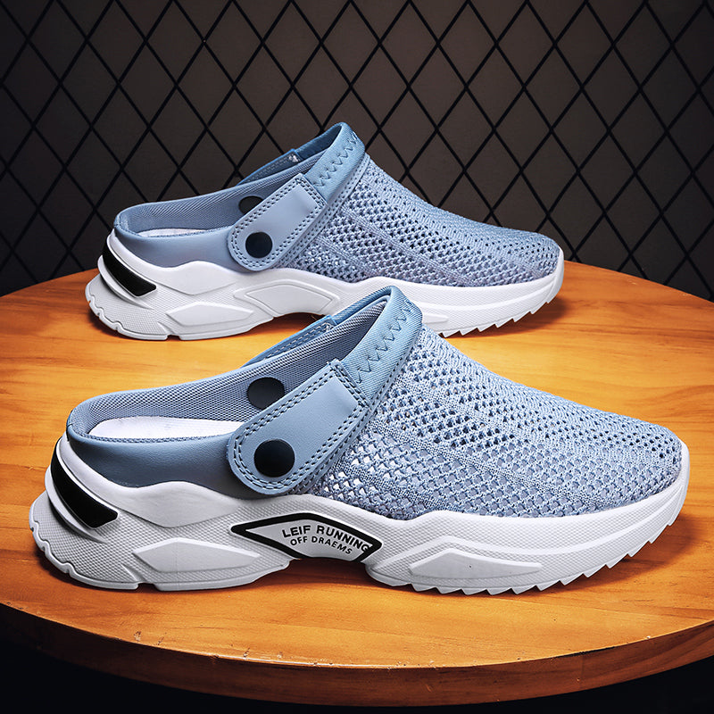 Men's Orthopedic Sandals with Contoured Insole and Non-Slip Sole