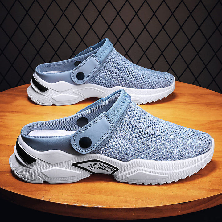 Men's Orthopedic Sandals with Contoured Insole and Non-Slip Sole