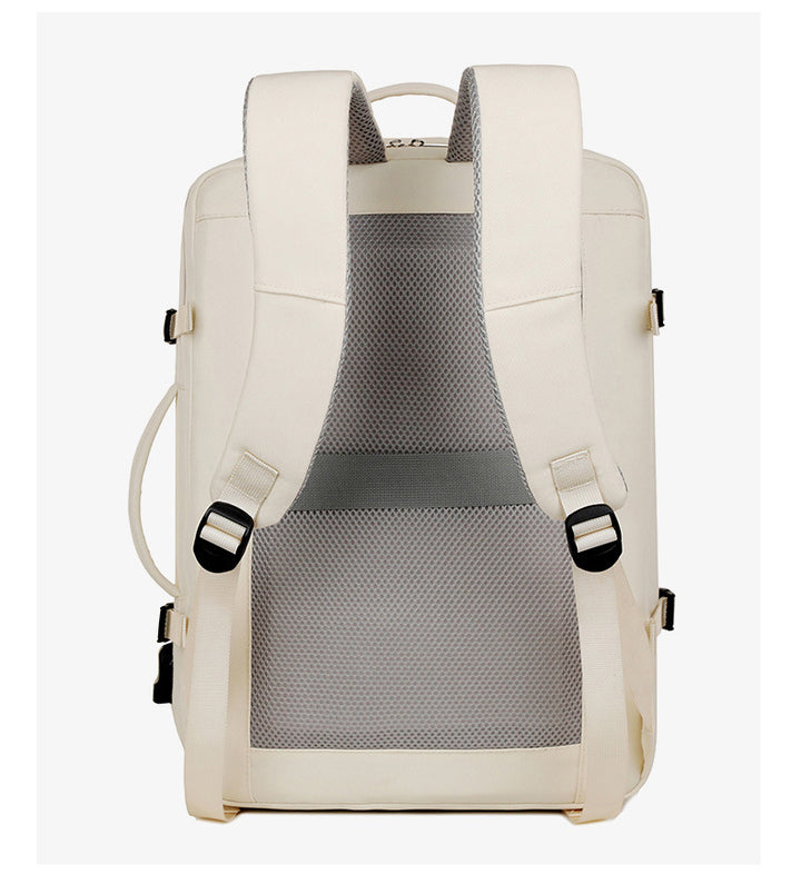 Large travel laptop backpack with many pockets