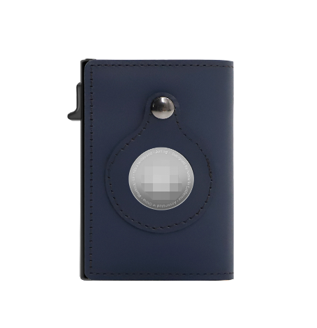 Slim pop-up card wallet with cards out