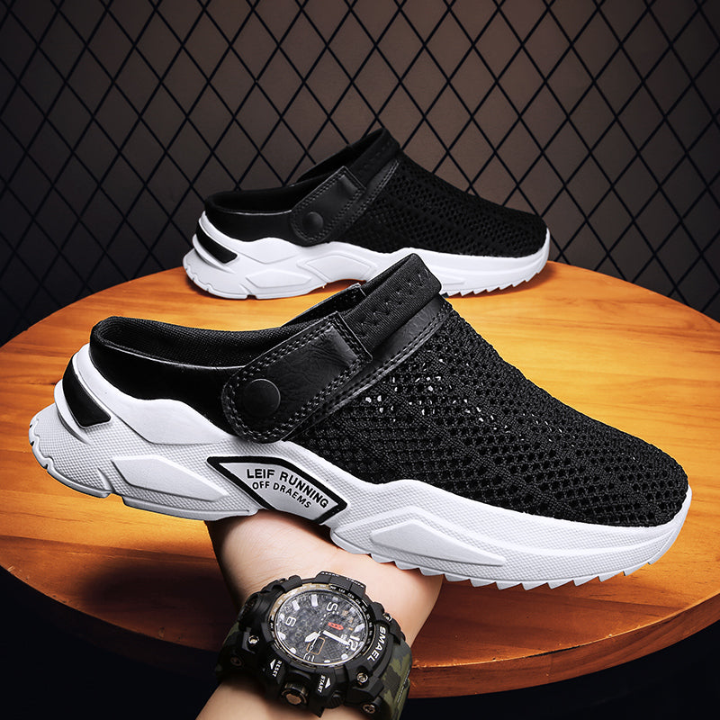 Men's Orthopedic Sandals with Contoured Insole and Non-Slip Sole