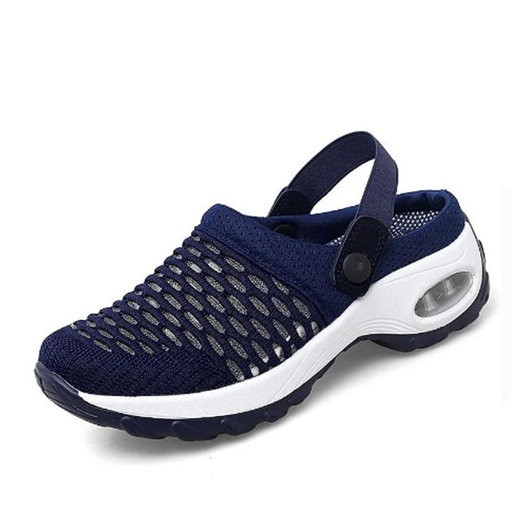 Women's Sneakers with Air Cushion Sole and Orthopedic Design