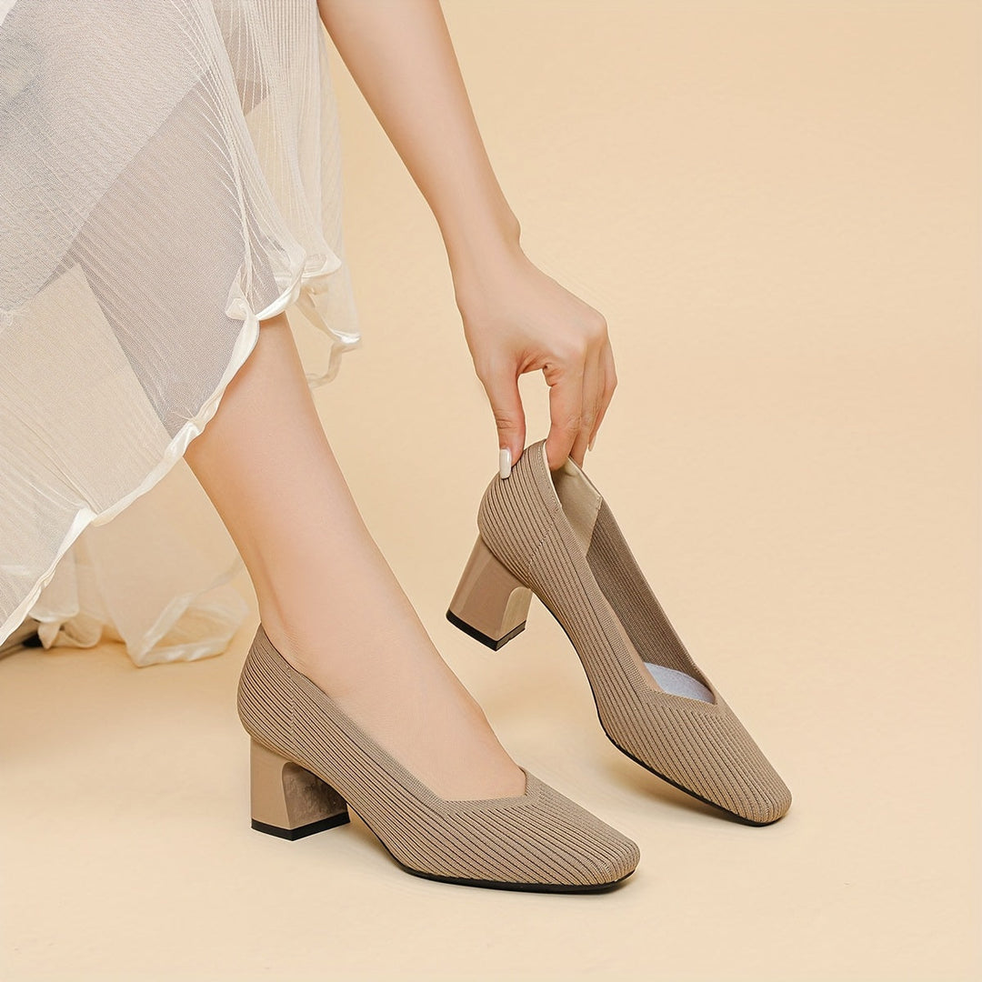 Women's Orthopedic Heels with Arch Support and Cushioned Sole