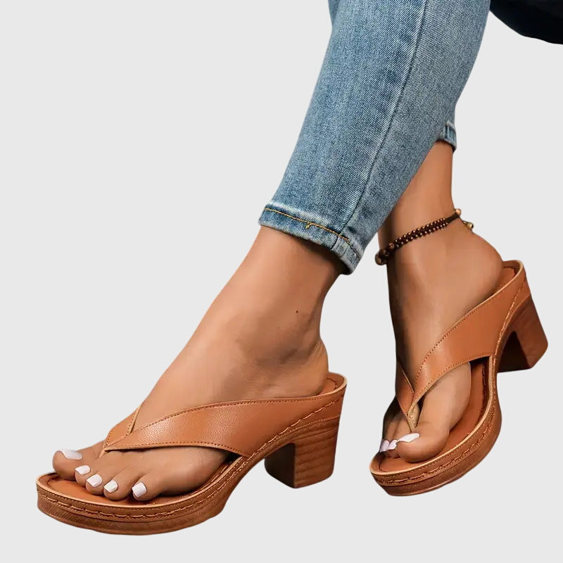 Women's Orthopedic Sandals with Ergonomic Footbed and Shock-Absorbing Sole