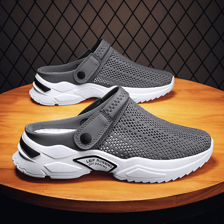 Men's Orthopedic Sandals with Contoured Insole and Non-Slip Sole