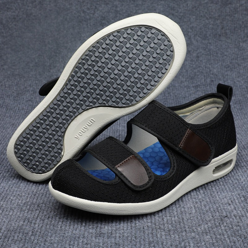Men's Orthopedic Shoes with Wide Fit and Adjustable Straps