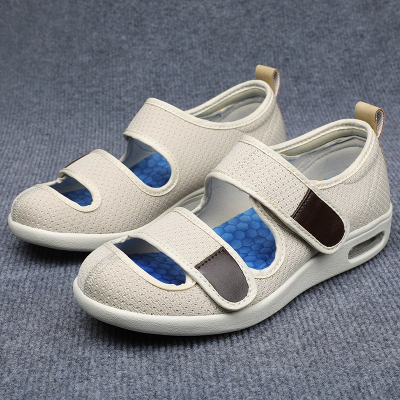 Men's Orthopedic Shoes with Wide Fit and Adjustable Straps