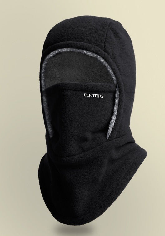 Peyton | Fleece Balaclava Hood with Pull-Down Face Mask