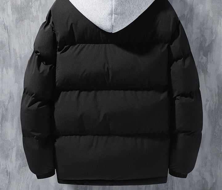 Men's hooded puffer jacket