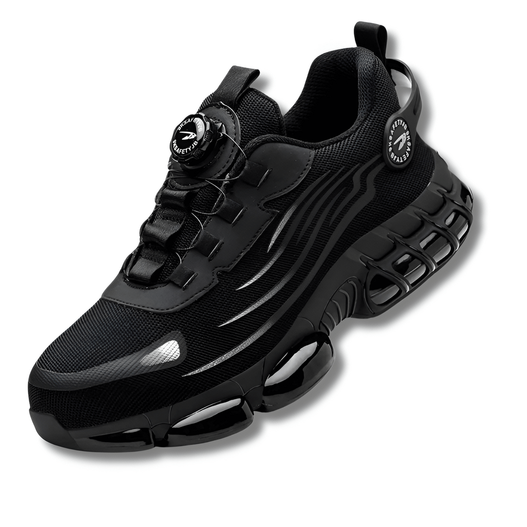 Men's Safety Shoes with Steel Toe and Puncture Resistant Sole