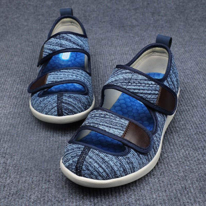 Men's Orthopedic Shoes with Wide Fit and Adjustable Straps