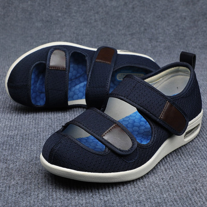 Men's Orthopedic Shoes with Wide Fit and Adjustable Straps
