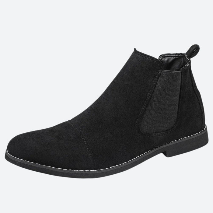 Men's Chelsea Boots with Elastic Side Gussets