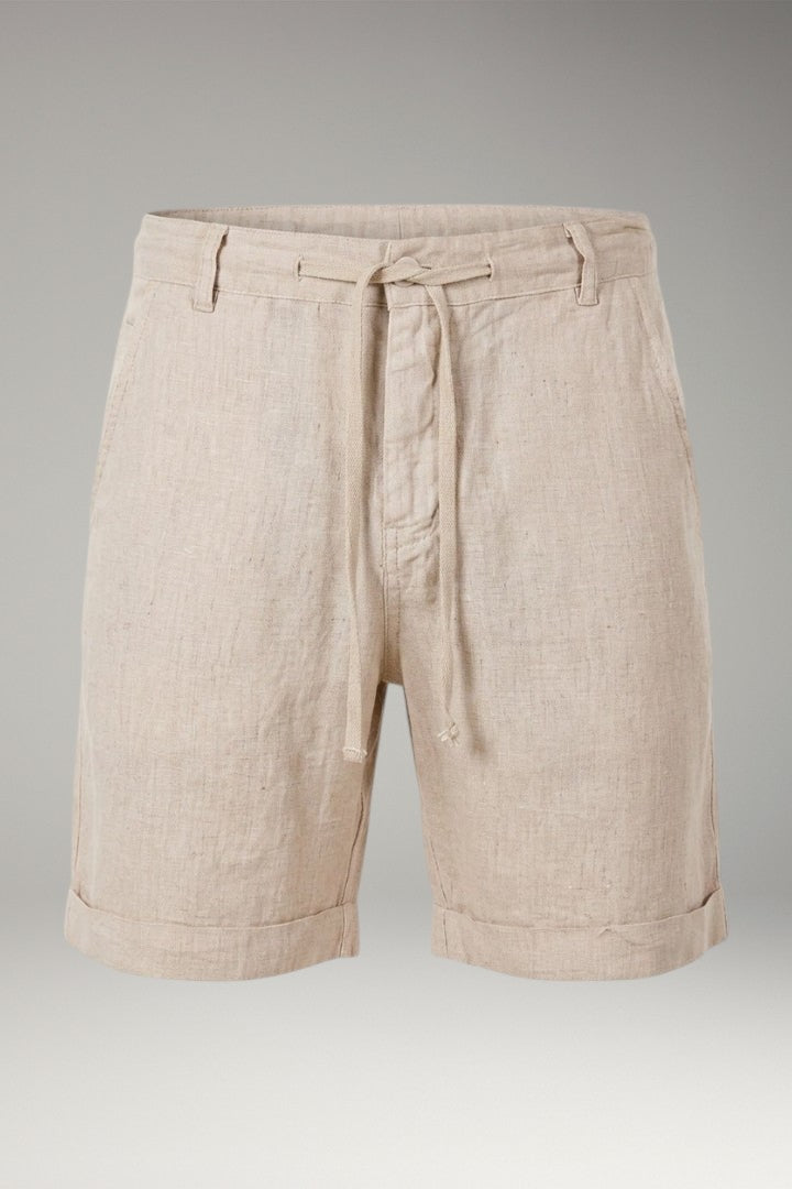 Men's Casual Shorts with Drawstring Waist and Side Pockets