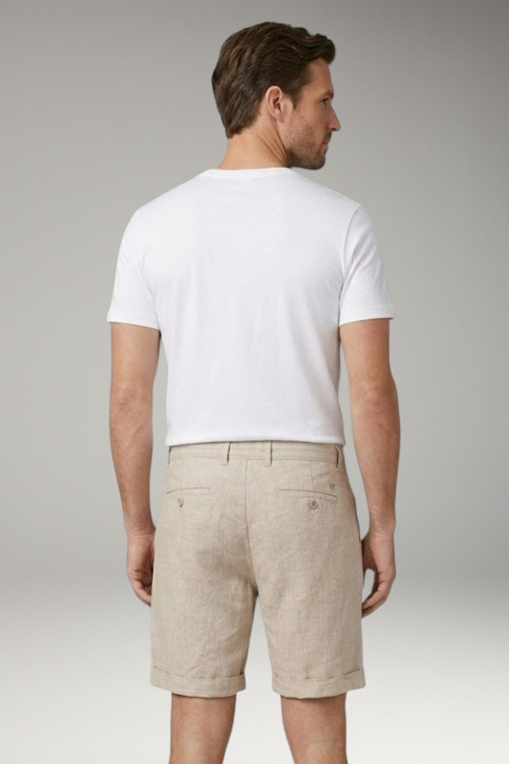 Men's Casual Shorts with Drawstring Waist and Side Pockets