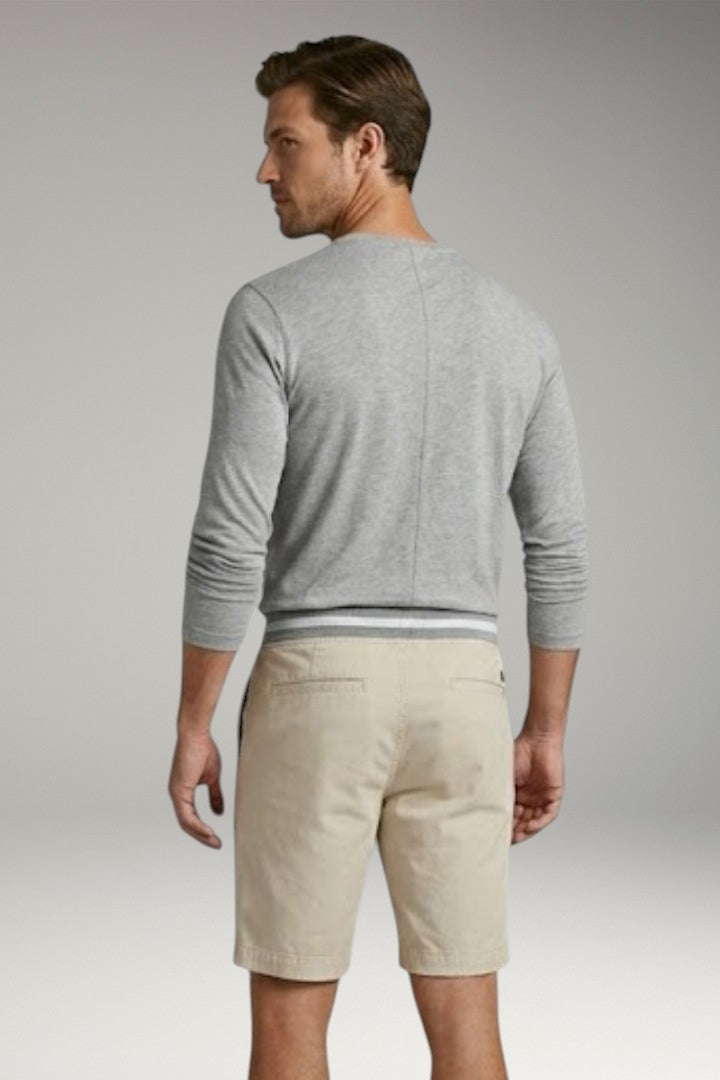 Men's Casual Shorts with Elastic Waistband and Side Pockets