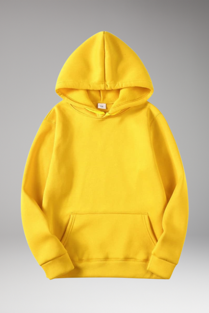 Men's Hoodie with Adjustable Hood and Kangaroo Pocket