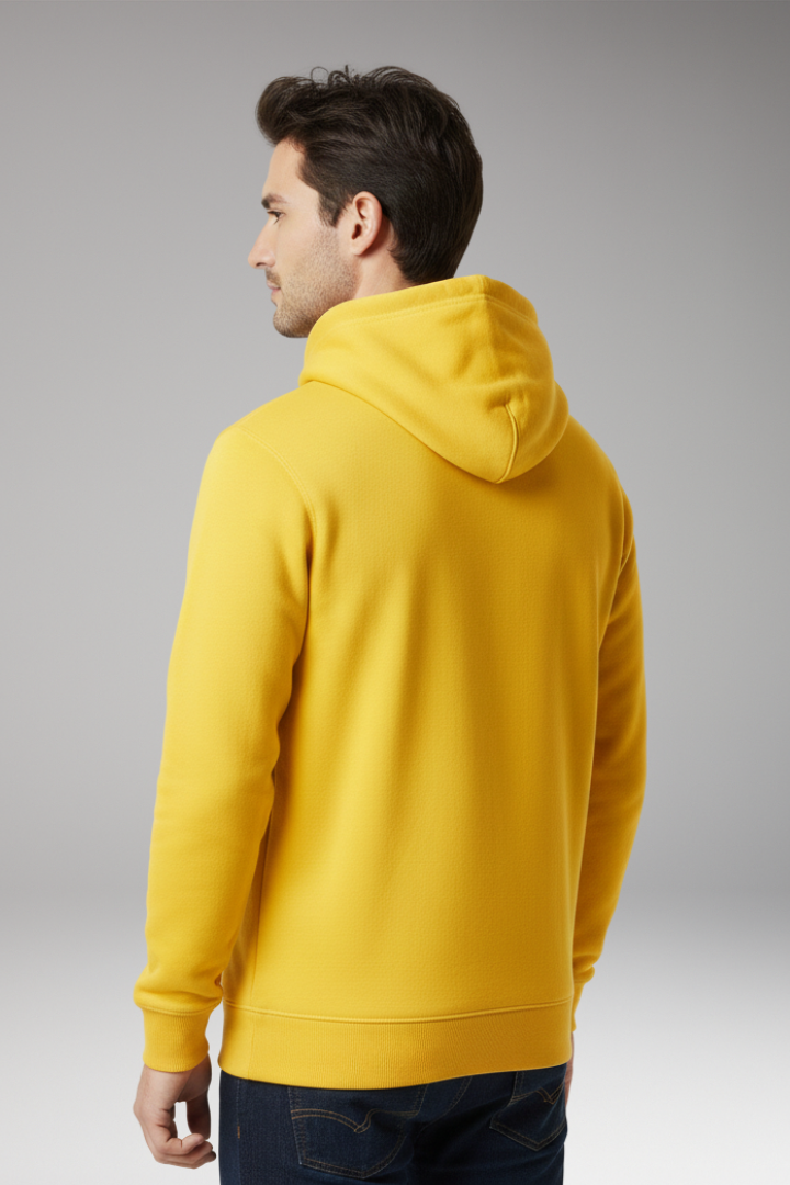 Men's Hoodie with Adjustable Hood and Kangaroo Pocket