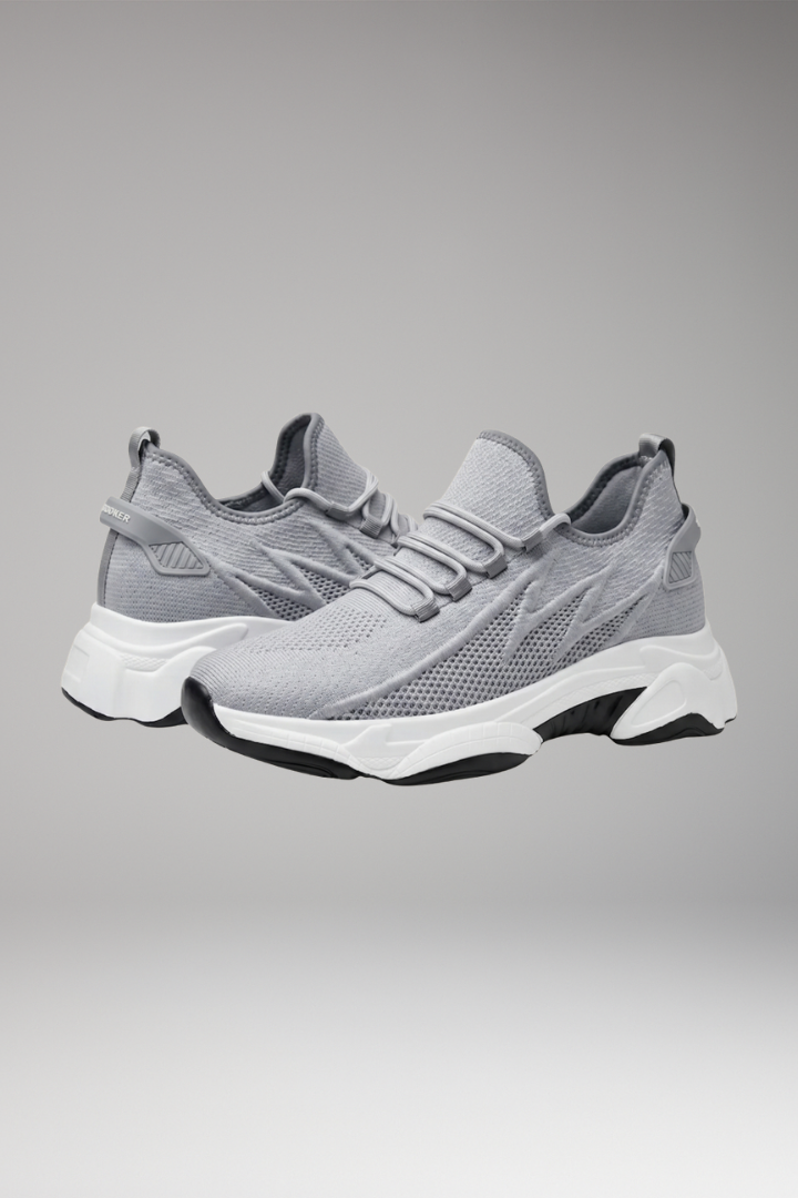 Men's Orthopedic Shoes with Height Boost and Cushioned Insole