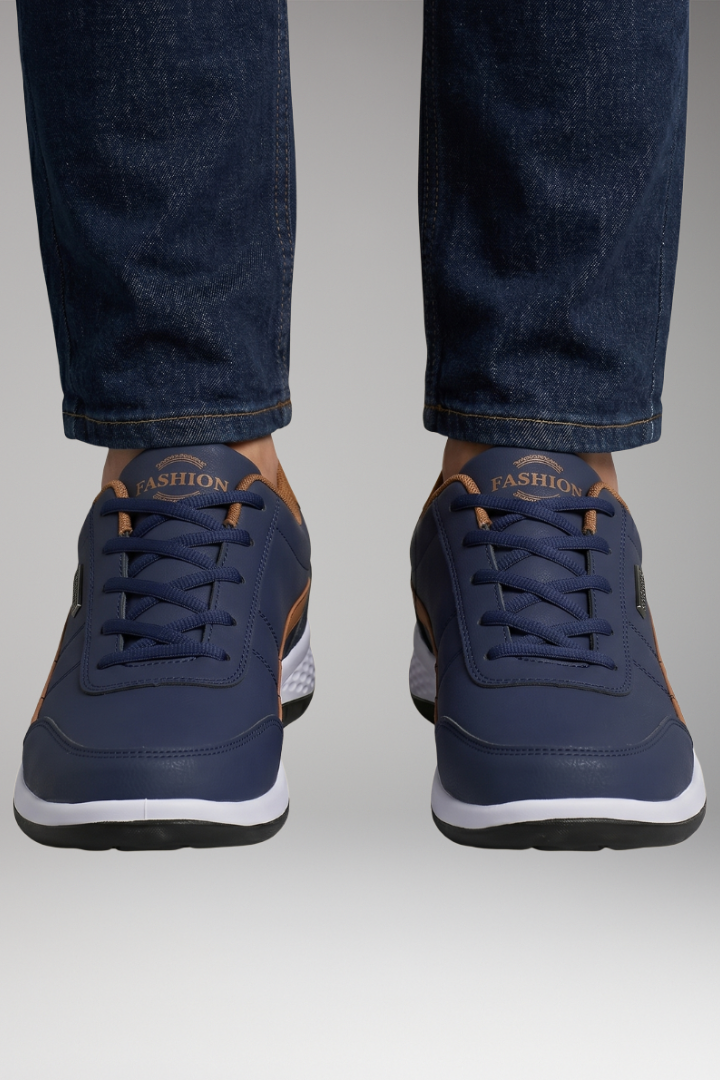 Men's Orthopedic Sports Shoes with Gel Cushioning and Ergonomic Sole