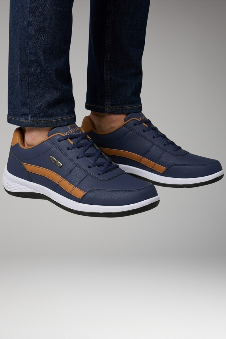 Men's Orthopedic Sports Shoes with Gel Cushioning and Ergonomic Sole