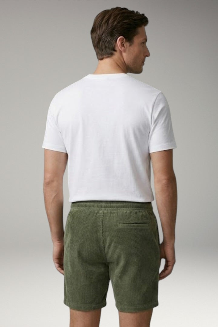 Men's Shorts with Elastic Waistband and Drawstring