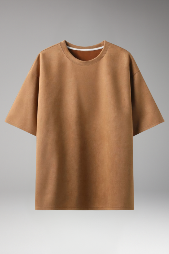 Men's T-Shirt with Oversized Relaxed Silhouette for Casual Wear