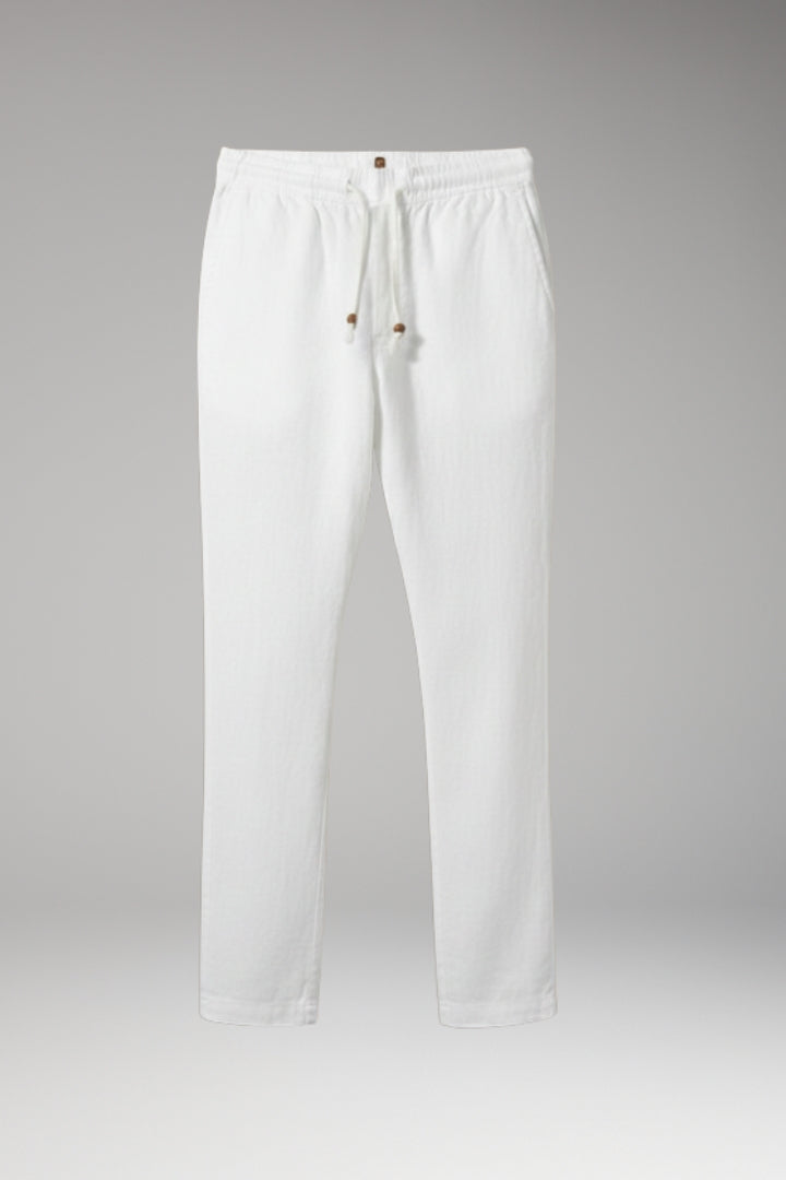 Men's Trousers with Elasticated Waistband and Drawstring