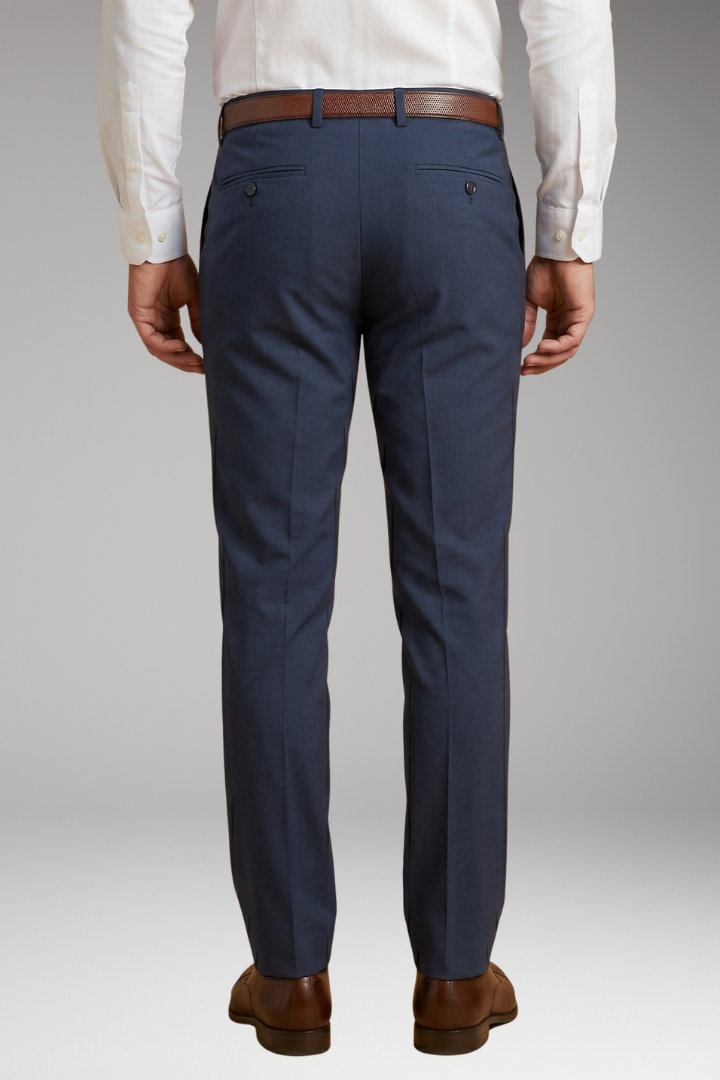 Men's Trousers with Fitted Cut and Stretch