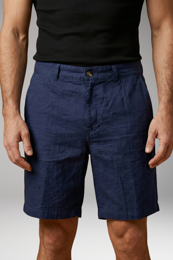 Men's casual shorts button closure for Everyday Wear