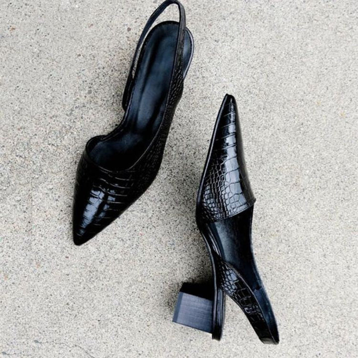 Women's Orthopedic Heels with Cushioning and Elegant Design
