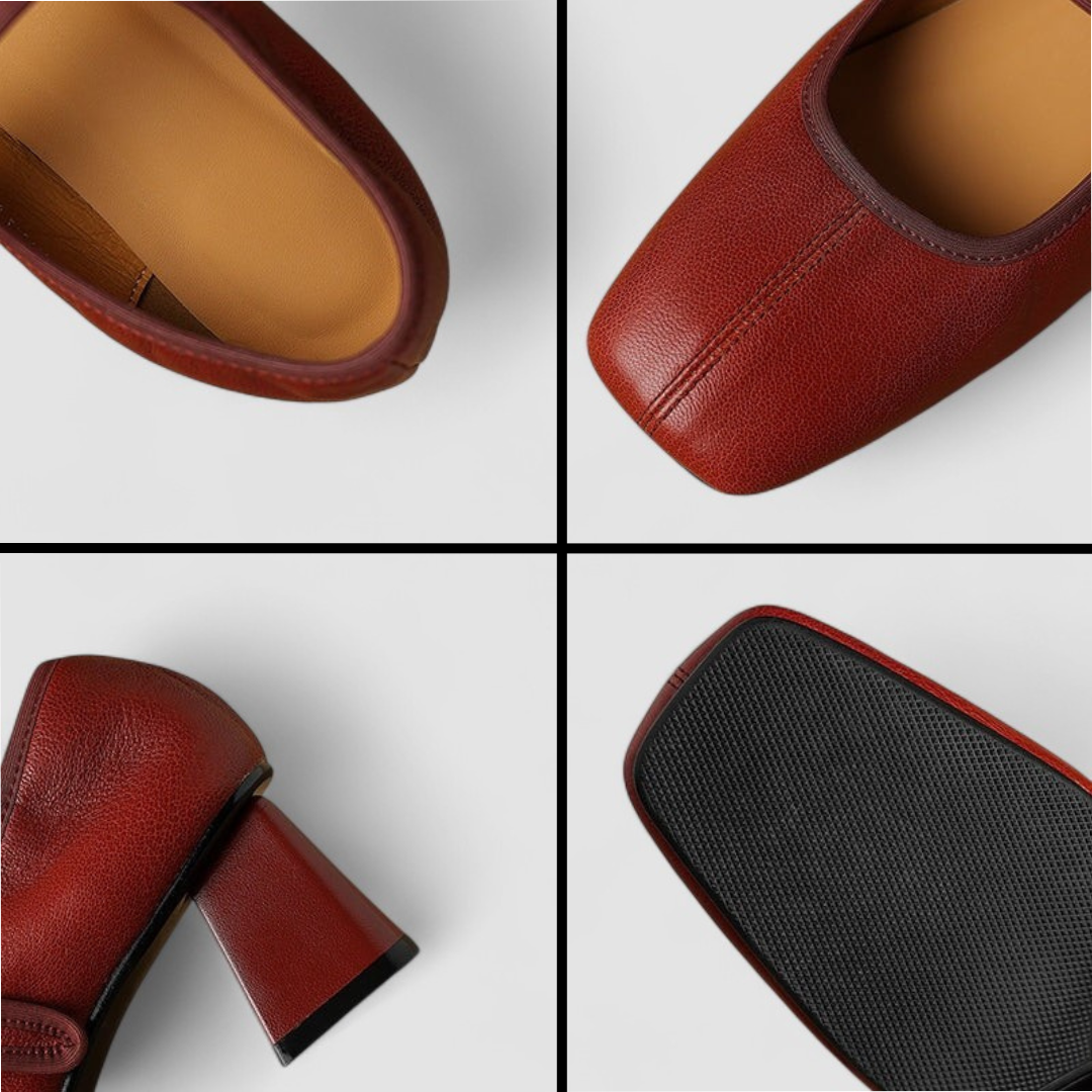 Women's Orthopedic Mary Jane Shoes with Cushioned Insole and Adjustable Strap