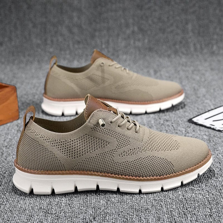Men's Orthopedic Shoes with Cushioned Insole and Flexible Sole