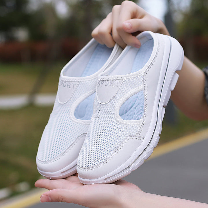 Men's Slippers with Orthopedic Sole and Adjustable Support