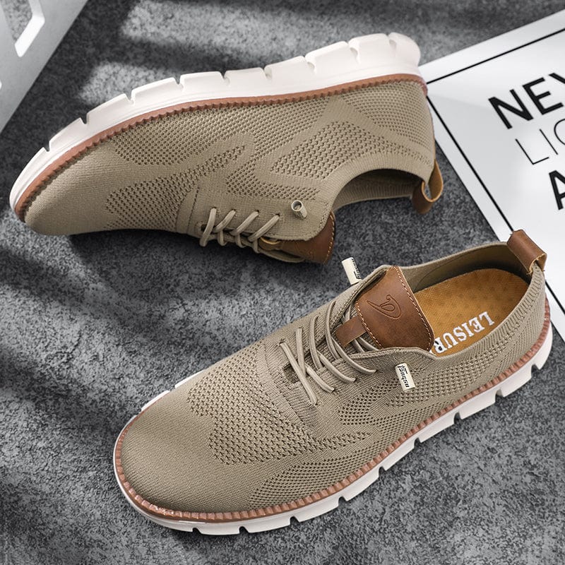 Men's Orthopedic Shoes with Cushioned Insole and Flexible Sole